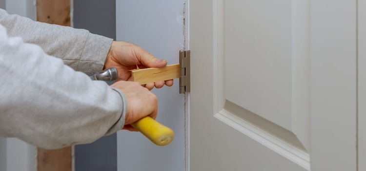 fiberglass entry door repair in El Granada